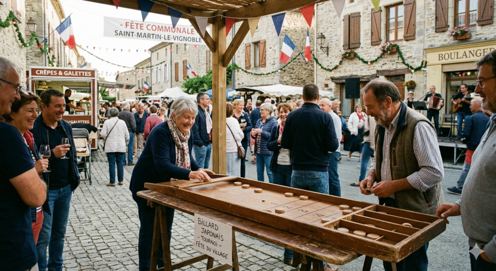 Jeux en bois village